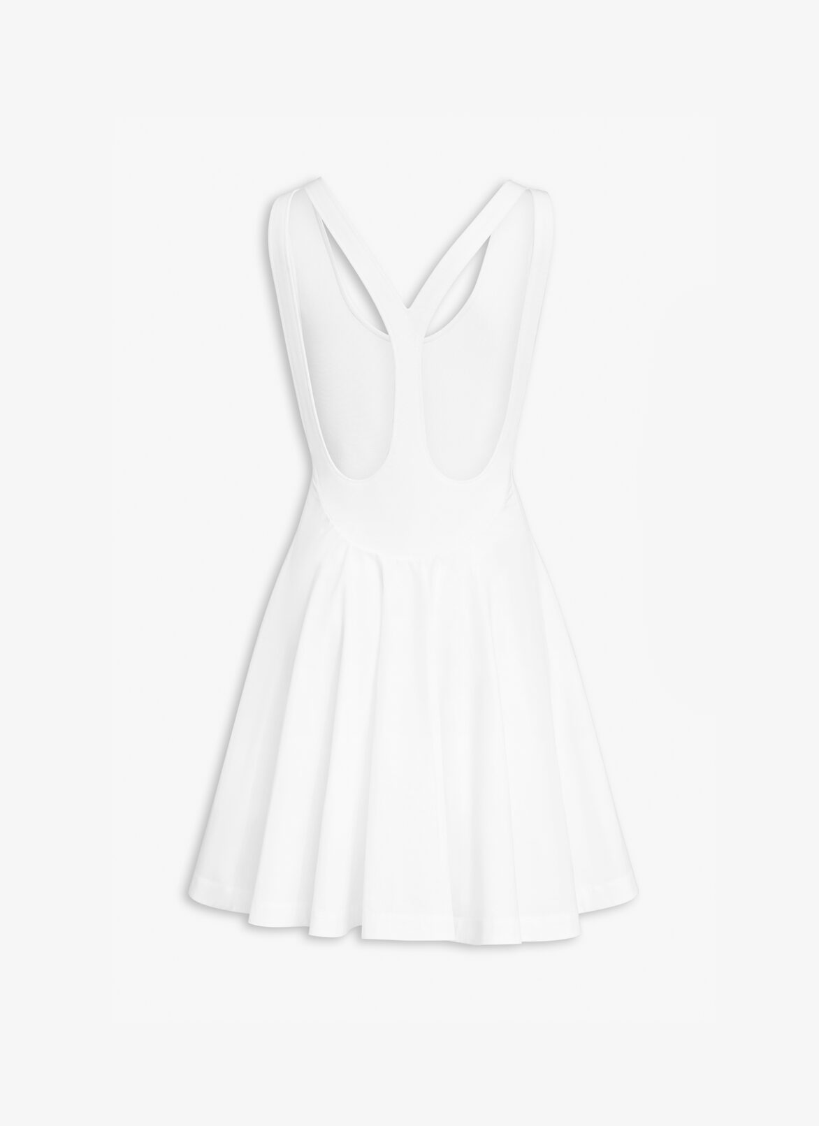 SHEER MINI DRESS ALAÏA WHITE SHEER MINI DRESS